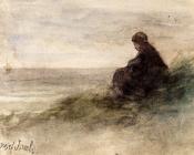 Awaiting The Fishermens Return - 约瑟夫·伊斯拉尔斯